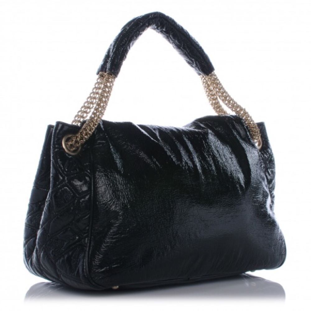 2009 CHANEL Black Rock & Chain XL Cabas Tote EUC - Picture 15 of 16